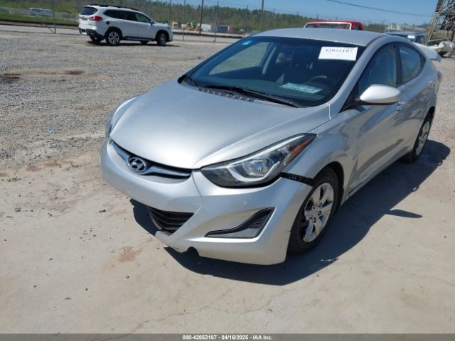 5NPDH4AE9GH733091 Hyundai ELANTRA SE