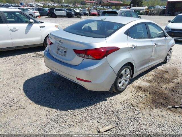 5NPDH4AE9GH733091 Hyundai ELANTRA SE