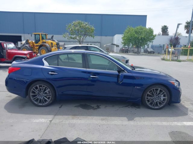 JN1FV7AP6GM421565 Infiniti Q50 3.0t Red Sport 400