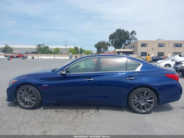 JN1FV7AP6GM421565 Infiniti Q50 3.0t Red Sport 400