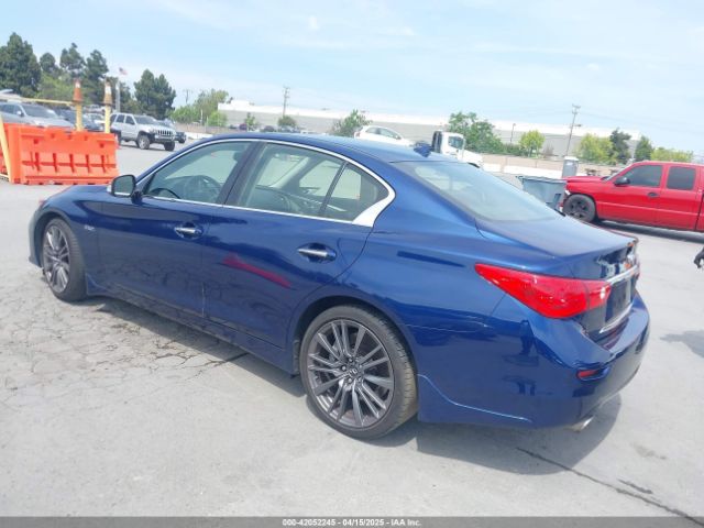 JN1FV7AP6GM421565 Infiniti Q50 3.0t Red Sport 400