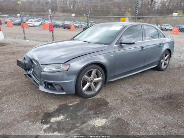 2012 AUDI A4 WAUHFAFL1CA116330 Photo 1