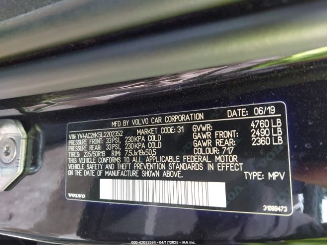 YV4AC2HK5L2202352 Volvo b4204t