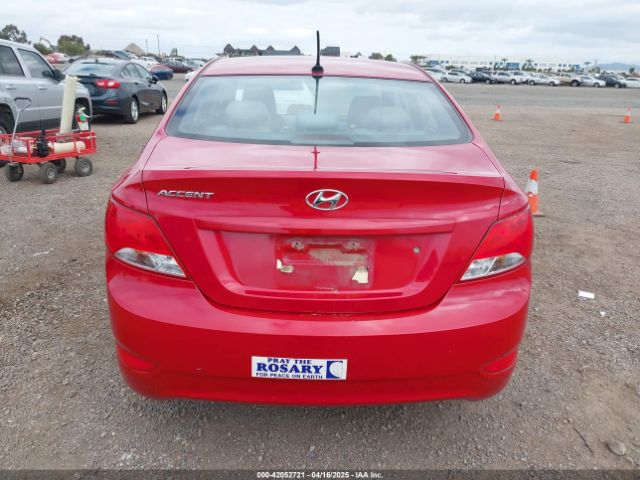 KMHCT4AE6FU848256 Hyundai ACCENT GLS