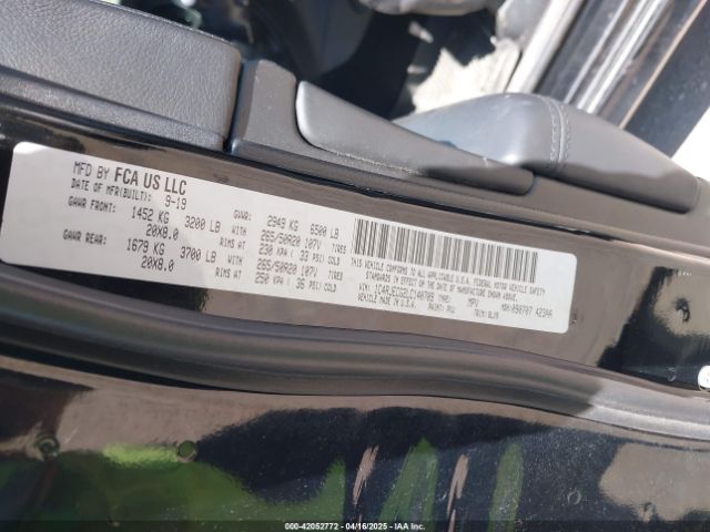 1C4RJECG2LC140709 Jeep Grand Cherokee High Altitude 4x2