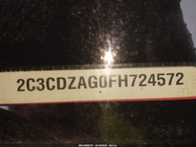 2C3CDZAG0FH724572 Dodge Challenger Sxt