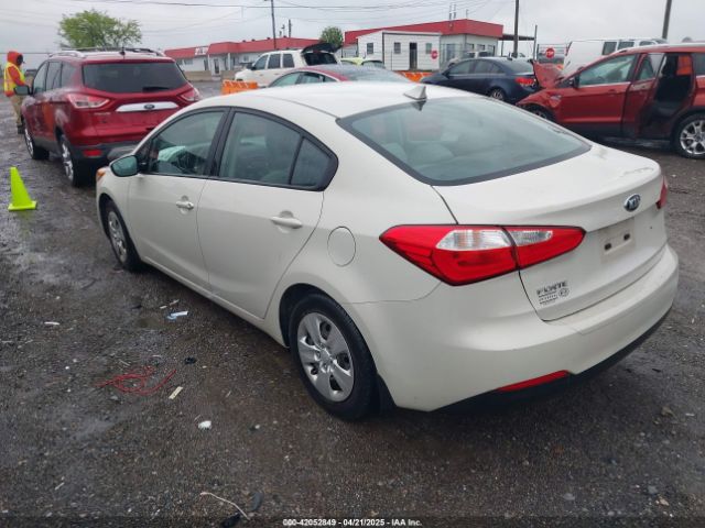KNAFK4A61F5374690 KIA FORTE LX