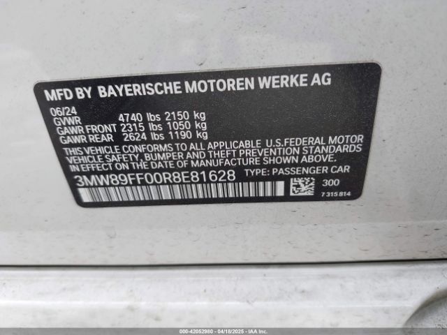 3MW89FF00R8E81628 BMW 3 Series 330i Xdrive