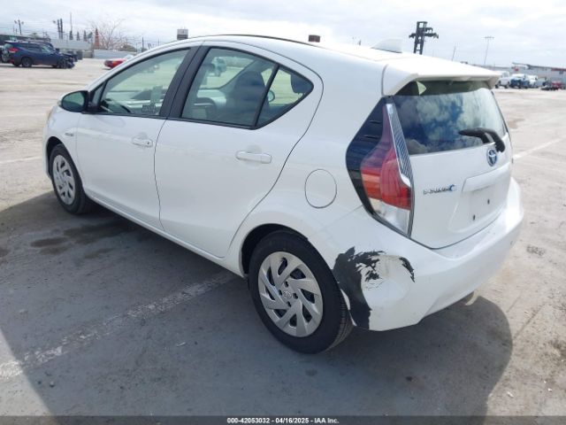 JTDKDTB31G1125194 Toyota Prius C Two