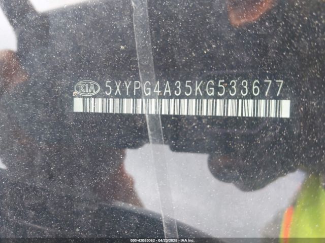 5XYPG4A35KG533677 KIA Sorento 2.4l L