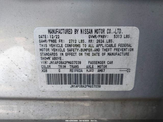 2023 NISSAN ARIYA JN1AF0BA2PM407039 Photo 8