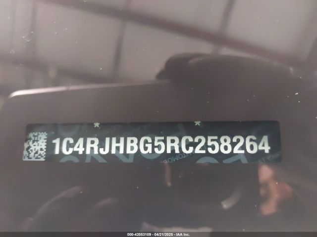 1C4RJHBG5RC258264 Jeep Grand Cherokee Limited 4x4