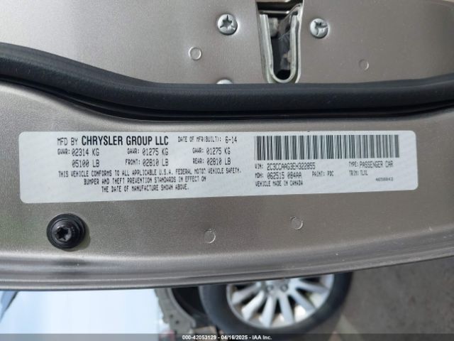 2014 CHRYSLER 300 2C3CCAAG3EH322855 Photo 8