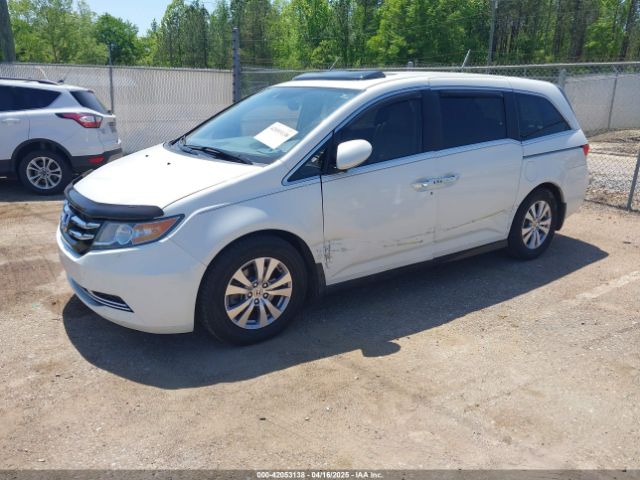 5FNRL5H67FB009406 Honda Odyssey Ex-l