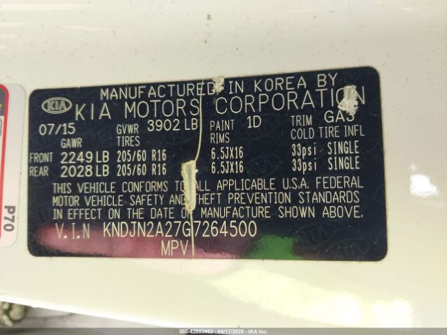 KNDJN2A27G7264500 KIA Soul !