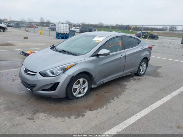 KMHDH4AE4EU157327 Hyundai ELANTRA SE