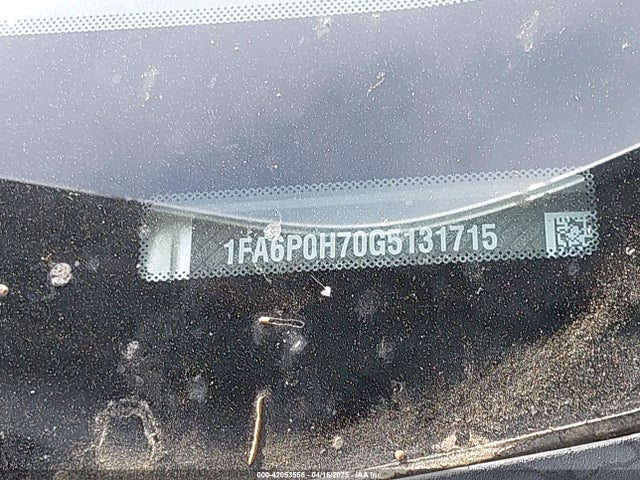 1FA6P0H70G5131715 Ford FUSION SE