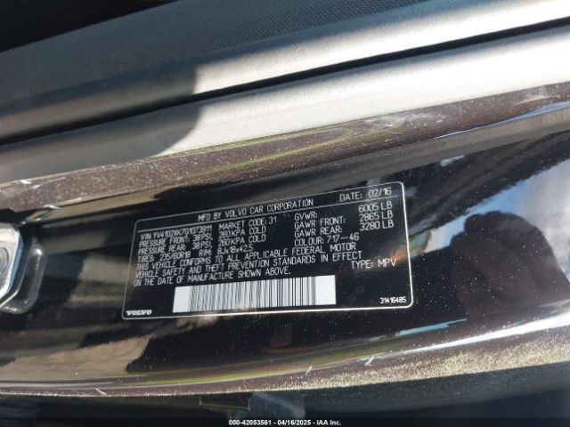 YV4102XK7G1073911 Volvo Xc90 T5 Momentum