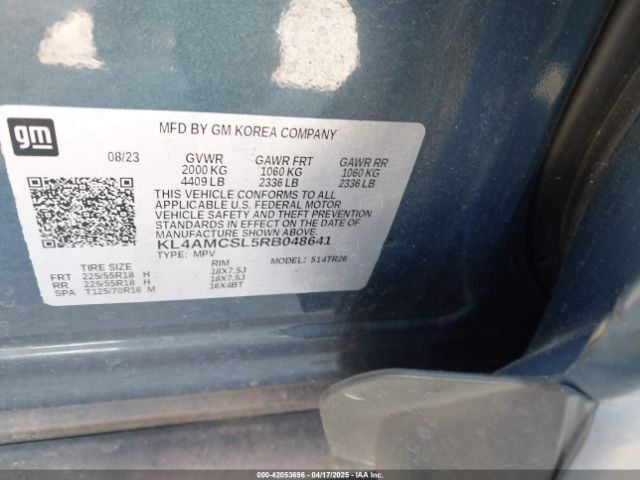 KL4AMCSL5RB048641 Buick Encore Gx Preferred Awd
