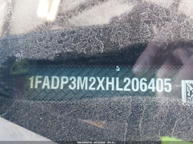 1FADP3M2XHL206405 Ford FOCUS SEL