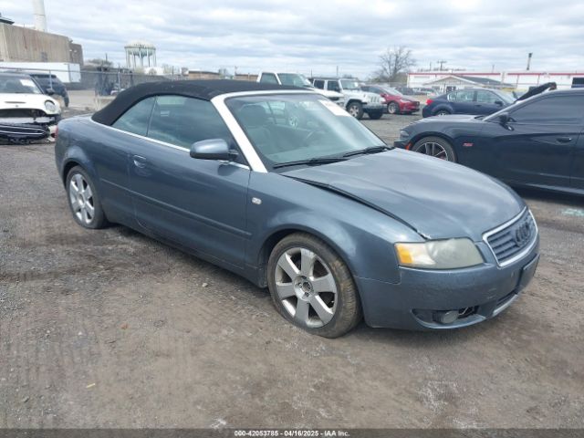 Продаж на аукціоні авто 2005 Audi A4 1.8t, vin: WAUAC48H75K000373, номер лоту: 42053785