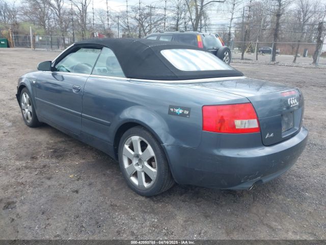2005 AUDI A4 WAUAC48H75K000373 Photo 2