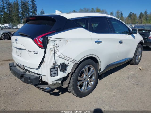 5N1AZ2MH0HN122583 Nissan Murano Platinum