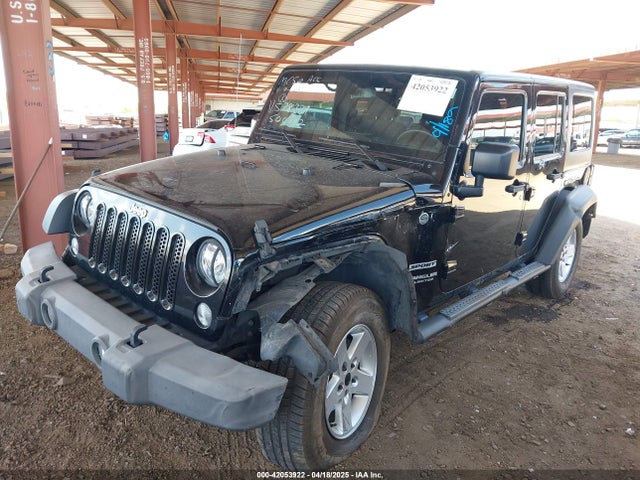 1C4BJWDG1HL578389 Jeep Wrangler Unlimited Sport 4x4