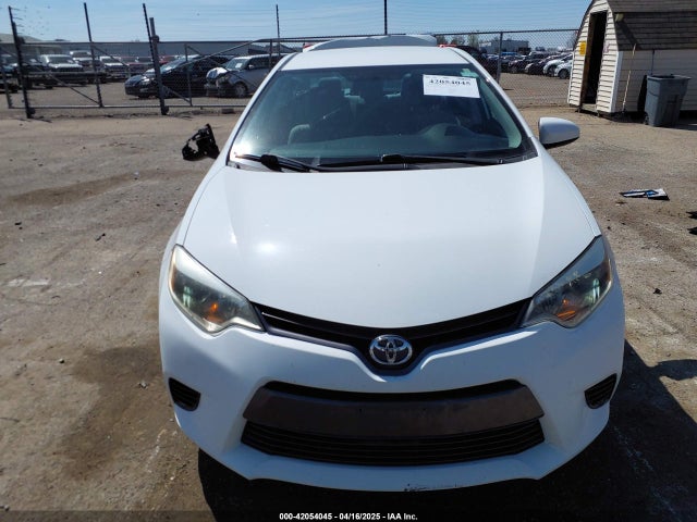 2T1BURHE2GC482259 Toyota COROLLA LE