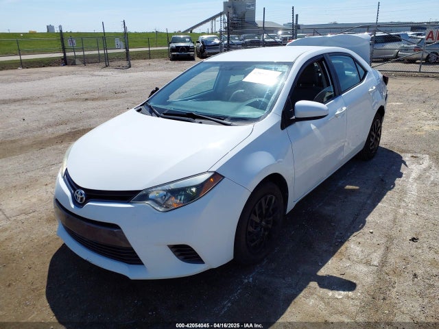 2T1BURHE2GC482259 Toyota COROLLA LE