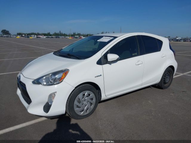 JTDKDTB33G1125195 Toyota Prius C Two