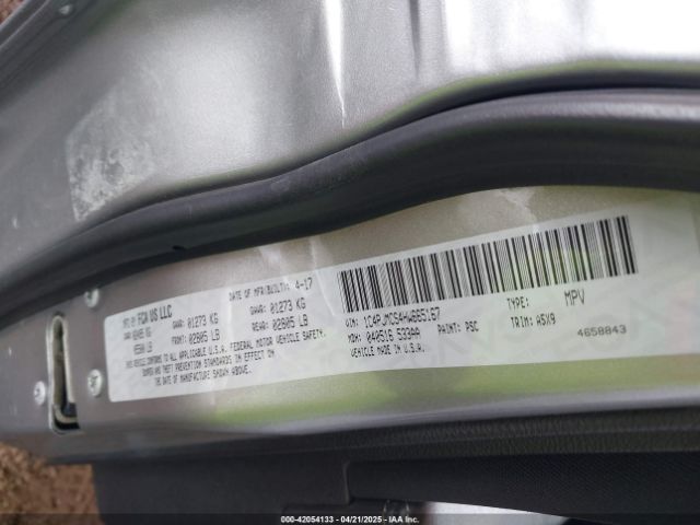 1C4PJMCS4HW665167 Jeep Cherokee Latitude 4x4