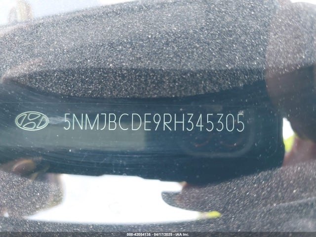 5NMJBCDE9RH345305 Hyundai TUCSON SEL
