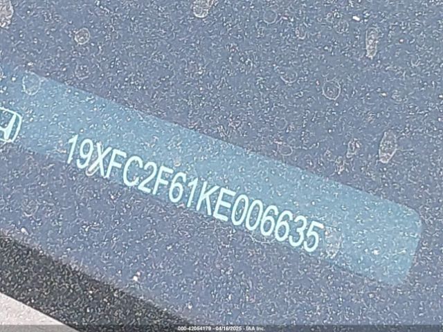 19XFC2F61KE006635 Honda Civic Lx