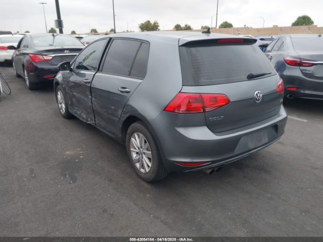 3VW217AU5FM041937 Volkswagen Golf Tsi S 4-door