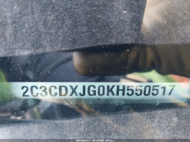 2C3CDXJG0KH550517 Dodge Charger Sxt Awd