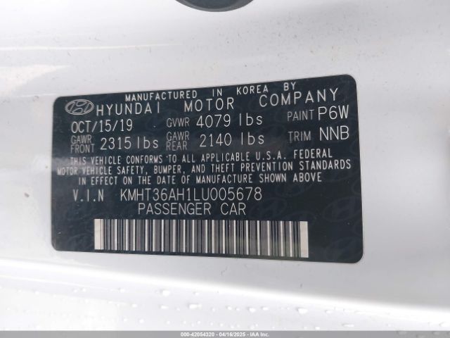 KMHT36AH1LU005678 Hyundai VELOSTER N