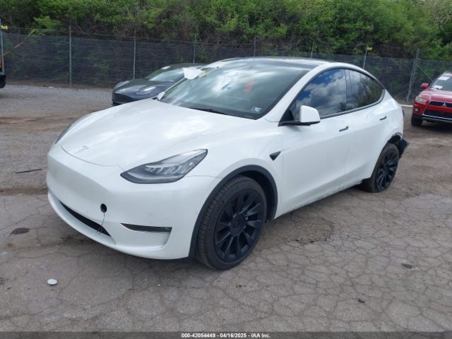 2022 TESLA MODEL Y 7SAYGDEE7NF385207 Photo 1