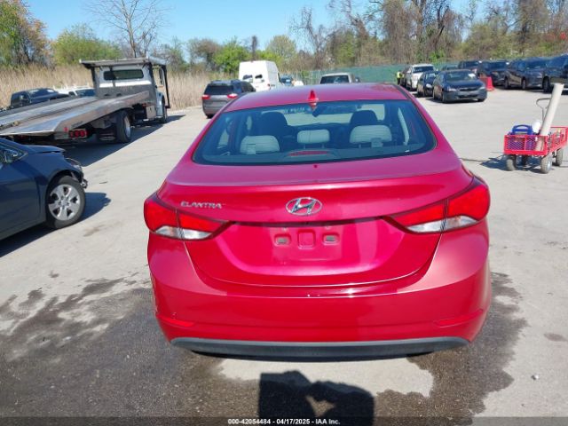 KMHDH4AE1FU387537 Hyundai ELANTRA SE