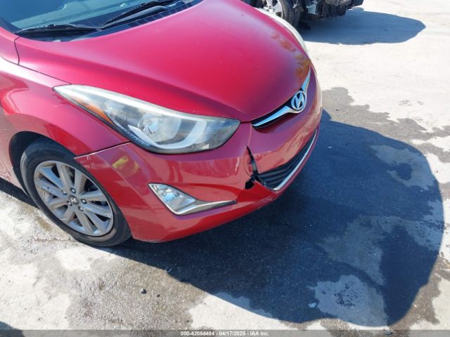 KMHDH4AE1FU387537 Hyundai ELANTRA SE