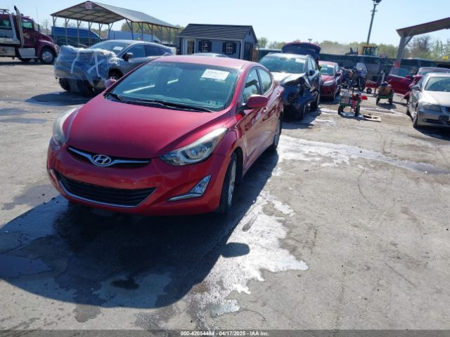 KMHDH4AE1FU387537 Hyundai ELANTRA SE
