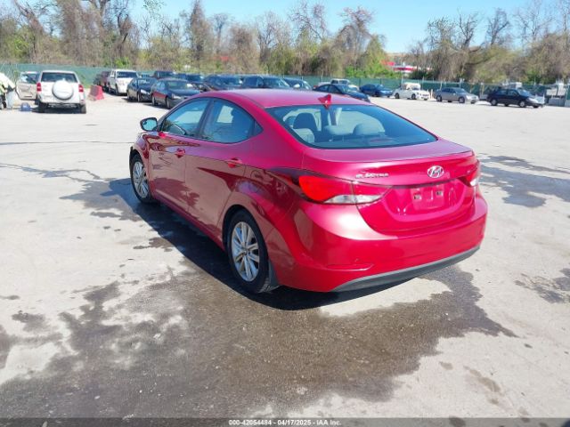 KMHDH4AE1FU387537 Hyundai ELANTRA SE
