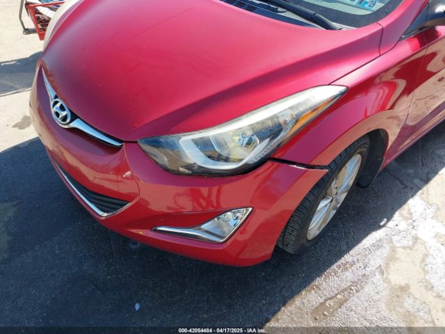 KMHDH4AE1FU387537 Hyundai ELANTRA SE