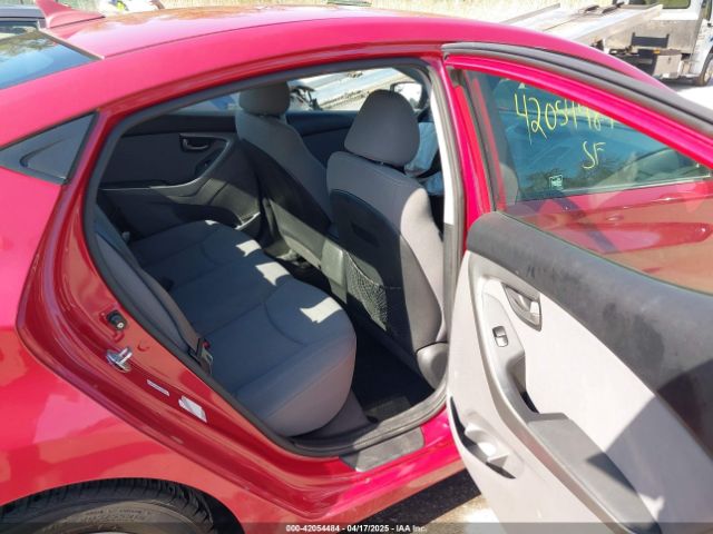 KMHDH4AE1FU387537 Hyundai ELANTRA SE
