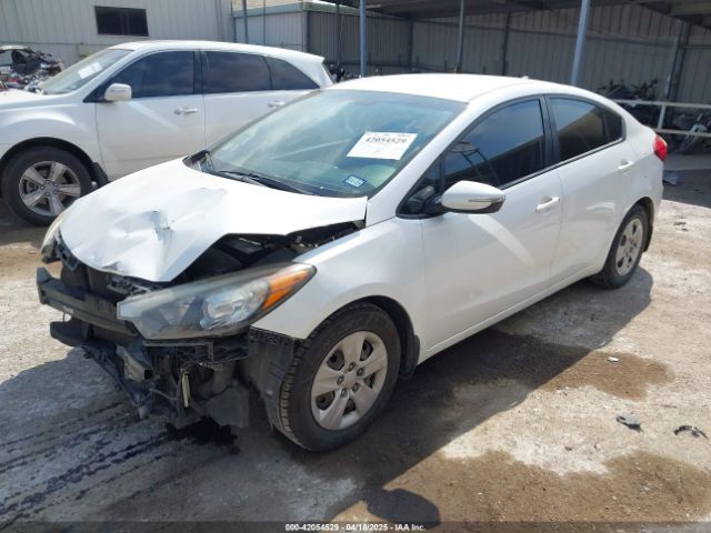 KNAFX4A63G5514242 KIA FORTE LX