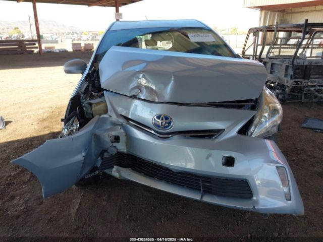 JTDZN3EUXEJ003236 Toyota Prius V Three