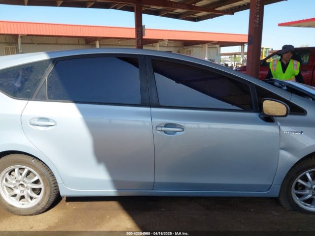 JTDZN3EUXEJ003236 Toyota Prius V Three