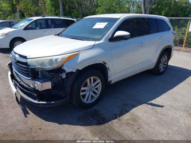 2016 TOYOTA HIGHLANDER 5TDZKRFH4GS127117 Photo 1