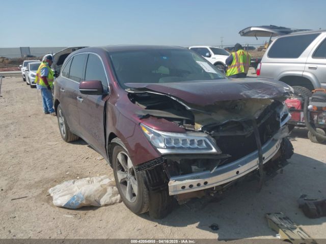 2015 ACURA MDX 5FRYD3H24FB014250 Photo 0