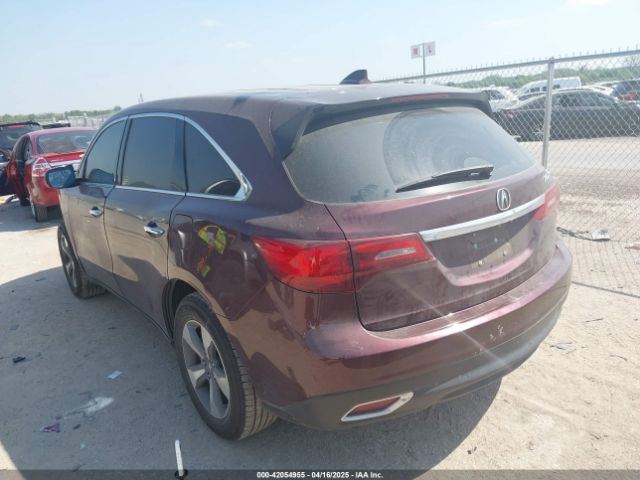 2015 ACURA MDX 5FRYD3H24FB014250 Photo 2